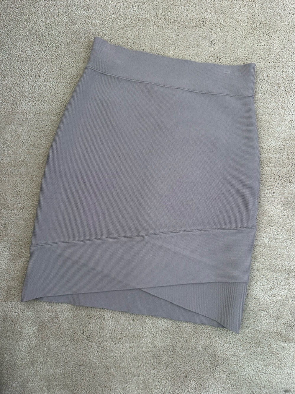 BCBGMaxAzria Cinder color Power Skirt